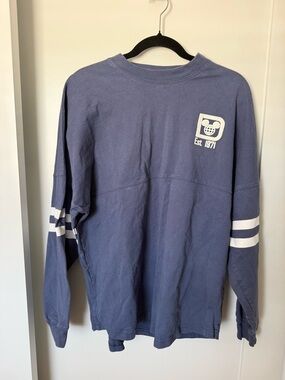 Spirit Activewear Navy Disney Parks Sweatshirt  with White stripes